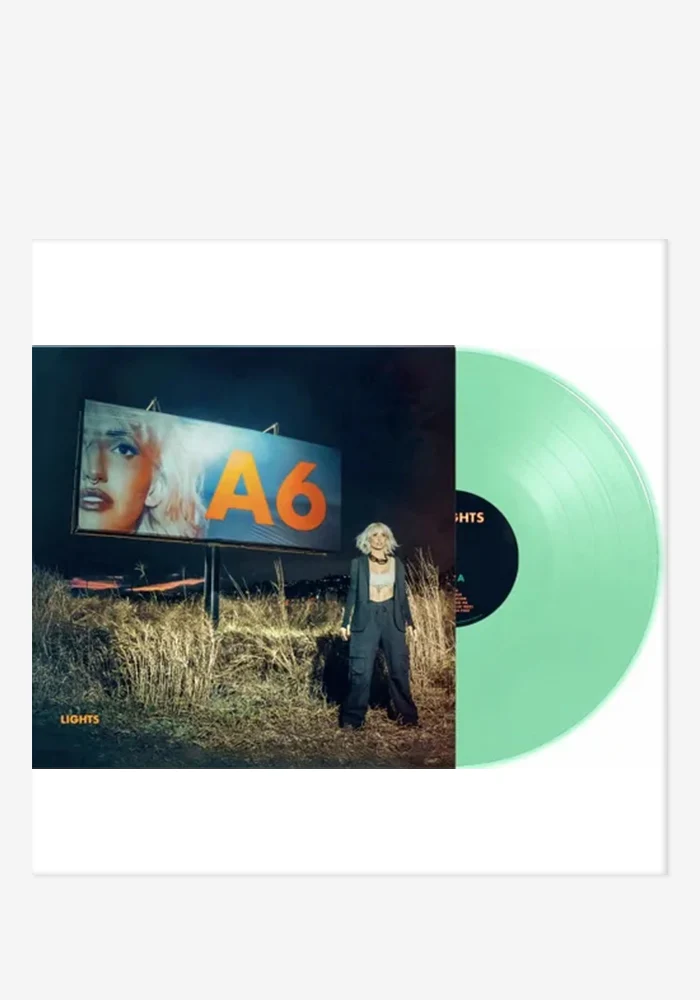 A6 - Indie Exclusive Glow-In-The-Dark LP (Autographed) - Image 2