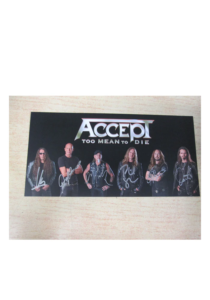 Too Mean To Die 2LP (Color) With Autographed Postcard - Image 4