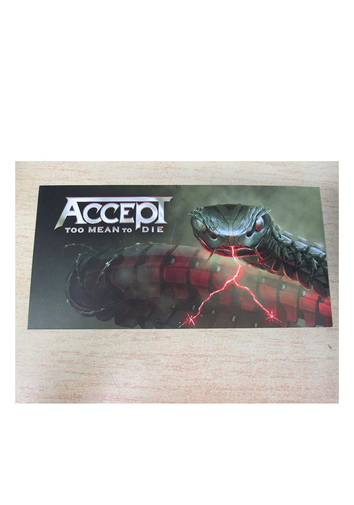 Too Mean To Die CD With Autographed Postcard - Image 2