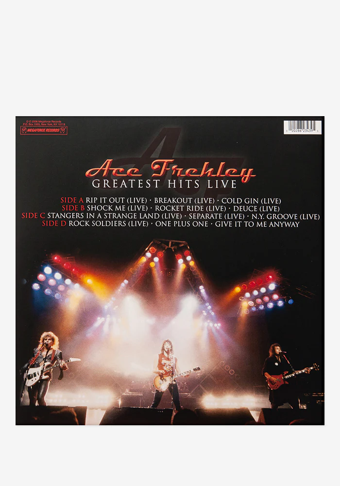 Ace Frehley Greatest Hits Live Exclusive 2LP (Glow) - Image 4