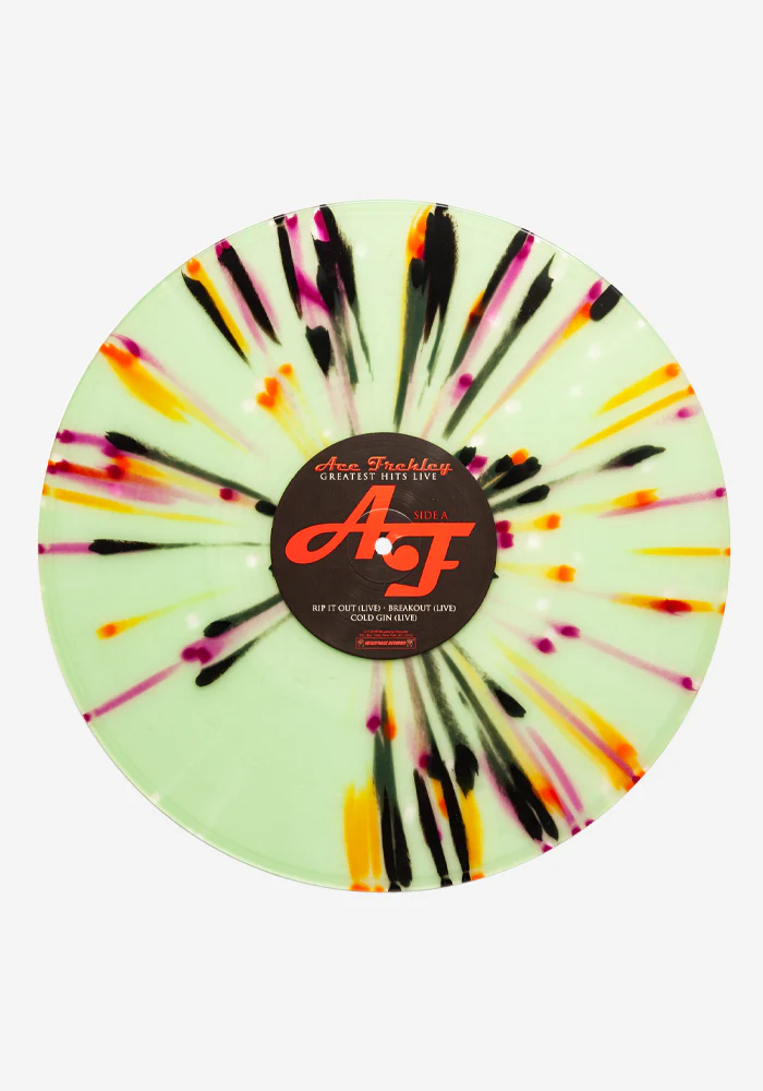 Ace Frehley Greatest Hits Live Exclusive 2LP (Green) - Image 2