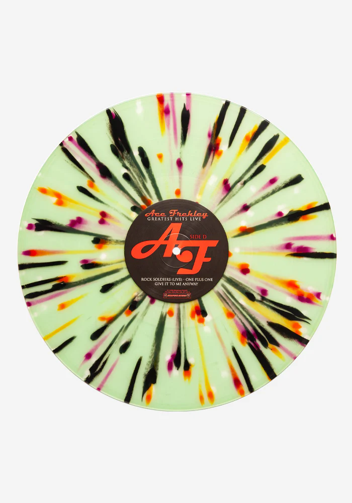 Ace Frehley Greatest Hits Live Exclusive 2LP (Green) - Image 3