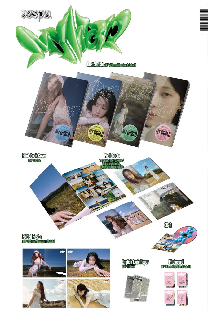 My World - The 3rd Mini Album (Intro Version) CD With Bonus Trading Card - Image 2