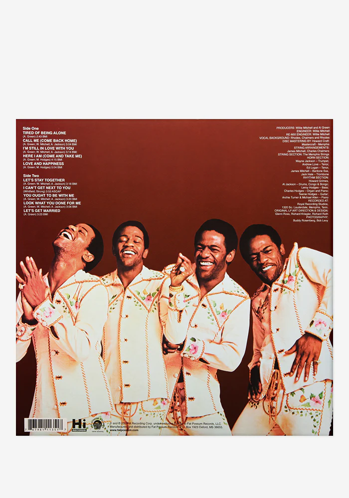 Al Green's Greatest Hits Exclusive LP - Image 3
