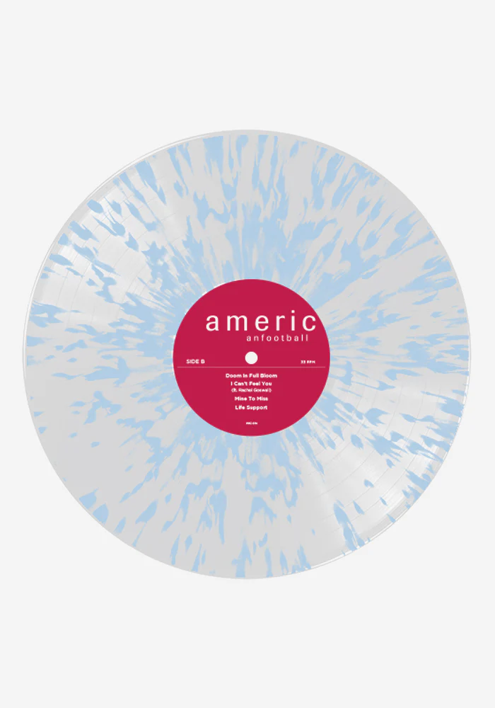 American Football (LP3) Exclusive LP (Blue Splatter) - Image 2