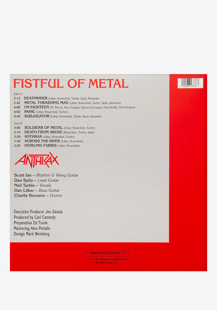 Fistful Of Metal Exclusive LP (Hammering) - Image 3