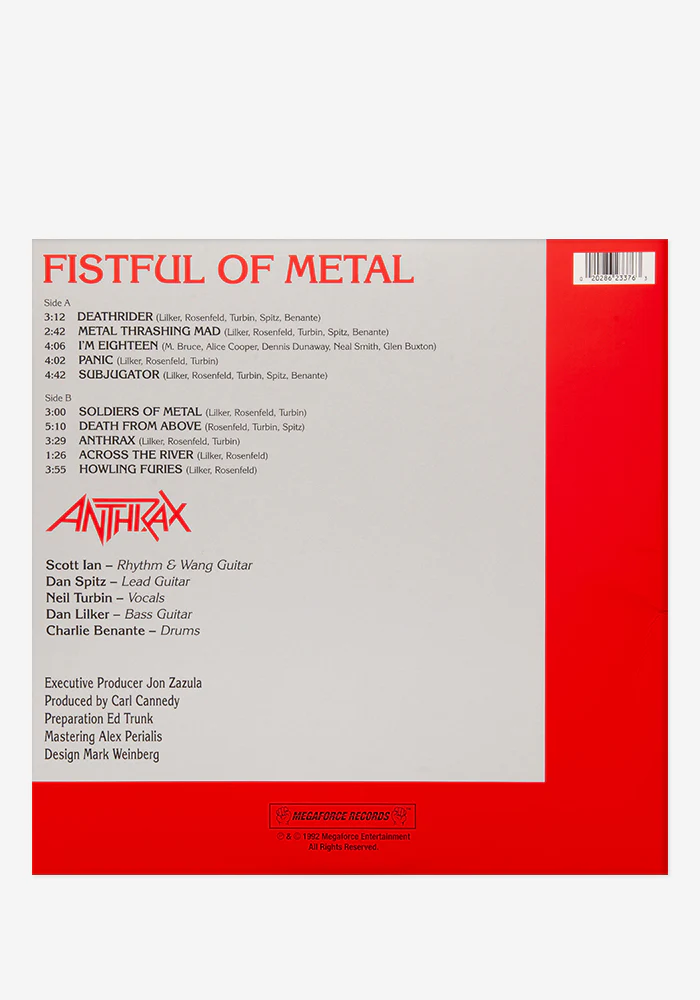 Fistful Of Metal Exclusive LP (Smashing) - Image 3