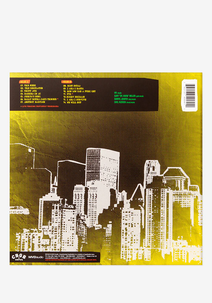 Live At CBGB 1982 Exclusive LP - Image 3