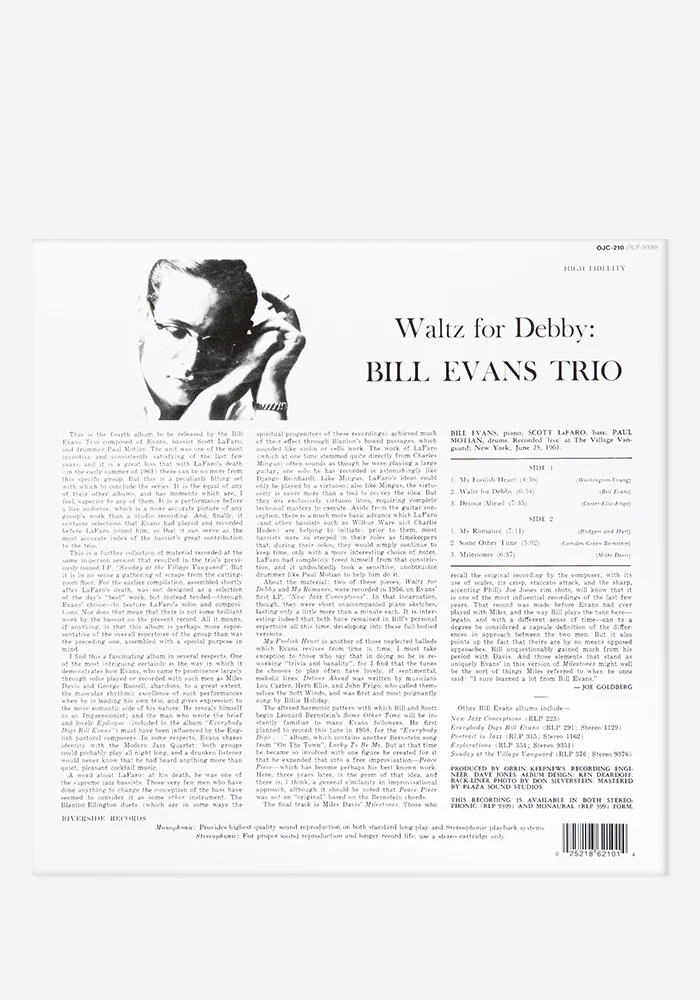 Waltz For Debby Exclusive LP - Image 3