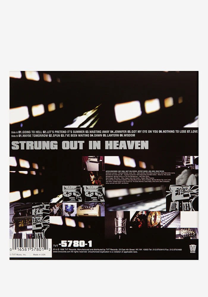 Strung Out In Heaven Exclusive LP (Clear) - Image 3