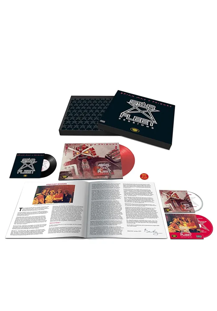 Brian May & Friends: Star Fleet Sessions 40th Anniversary Box Set LP +7" +2CD (Color Vinyl) - Image 2