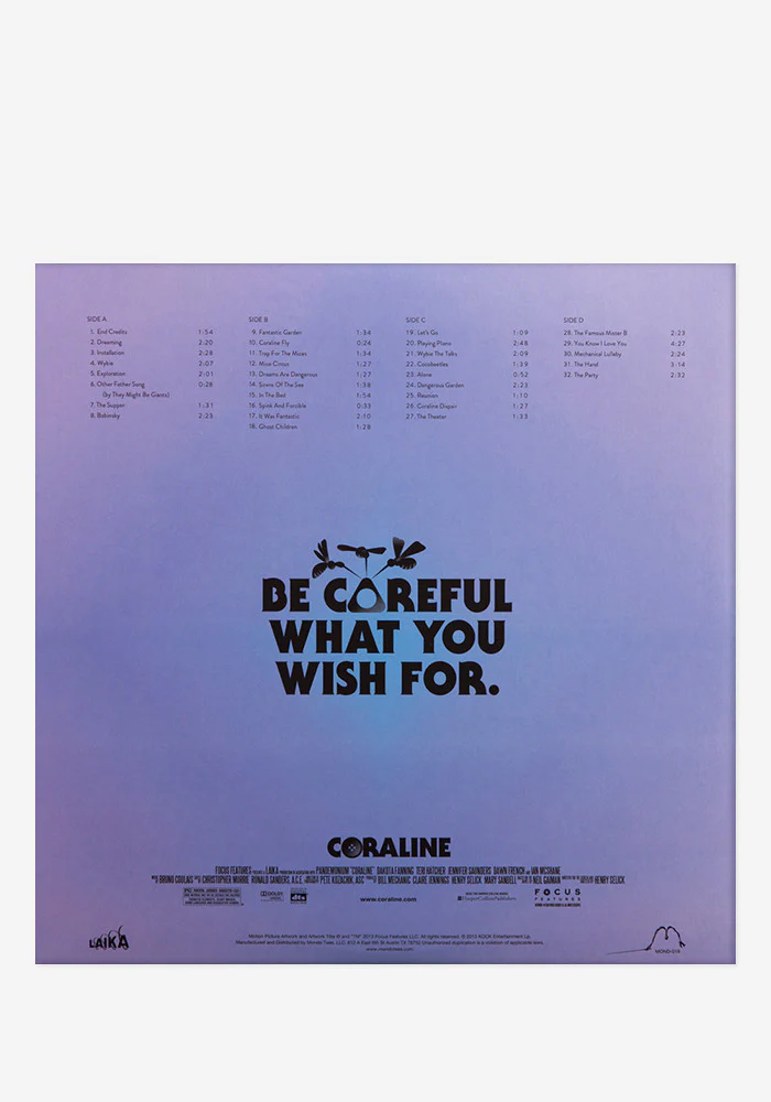Soundtrack-Coraline Exclusive 2 LP - Image 5