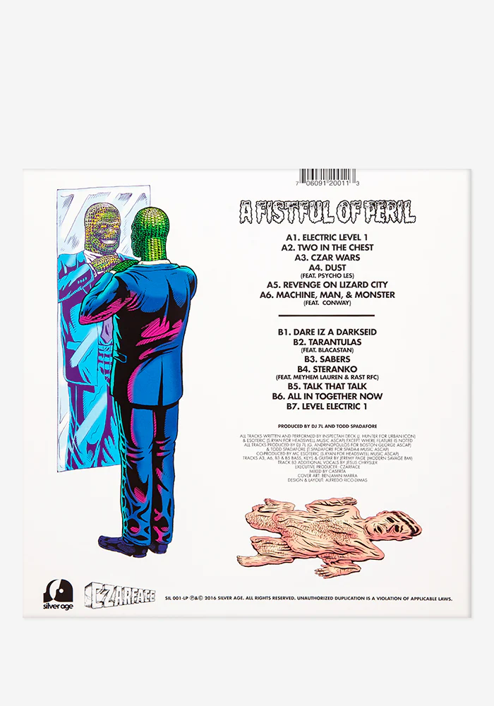 A Fistful Of Peril Exclusive LP (Splatter) - Image 3