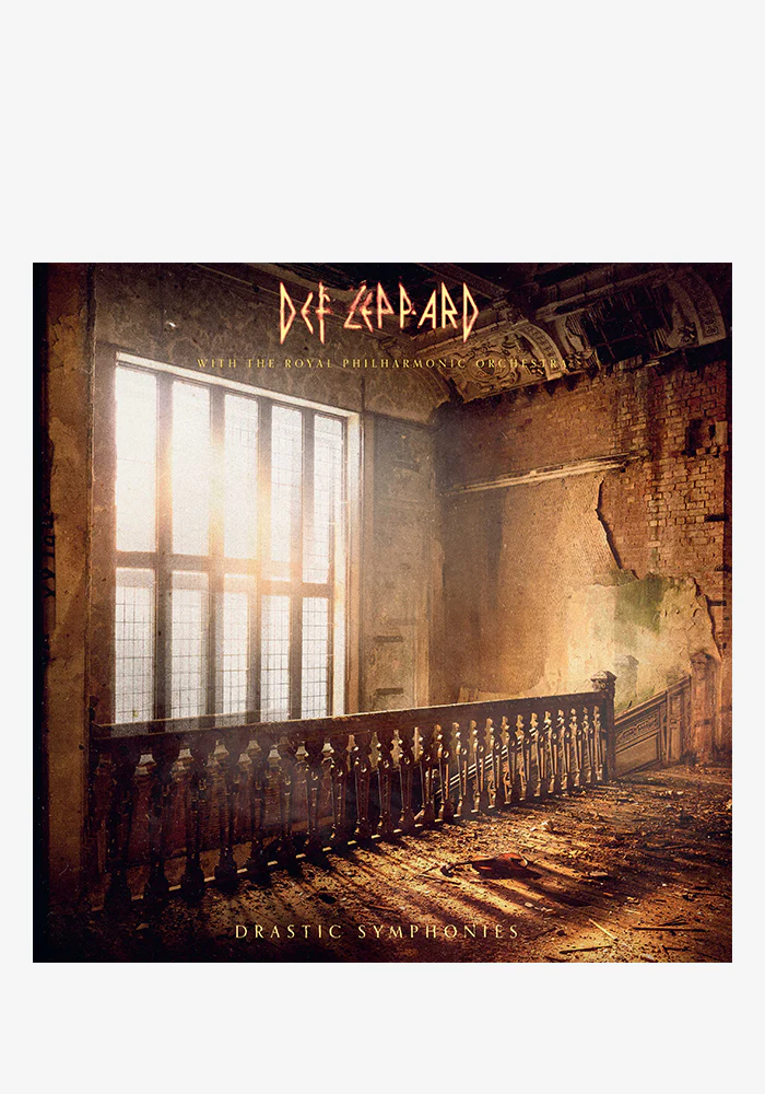 Drastic Symphonies: Def Leppard & Royal Philharmonic Orchestra 2LP (Clear)