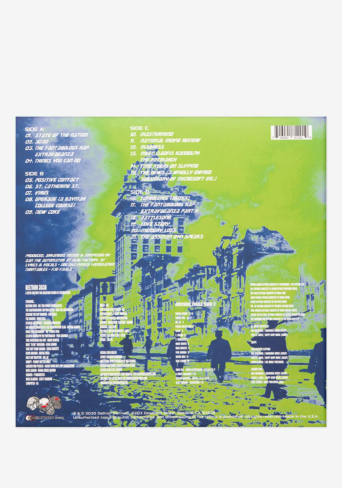 Deltron 3030 Exclusive 2LP (Splatter) - Image 4