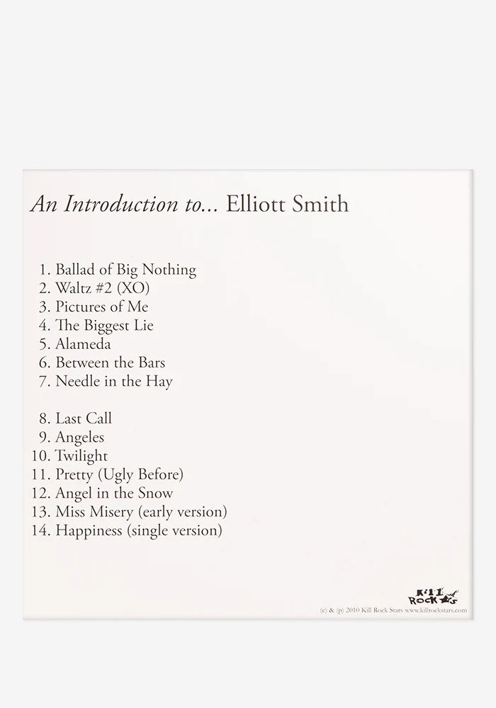 An Introduction To... Elliott Smith Exclusive LP - Image 3