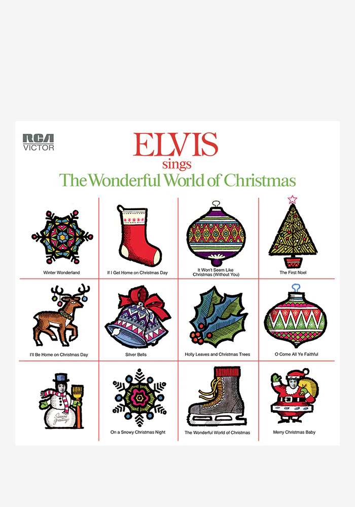 Elvis Sings The Wonderful World Of Christmas LP