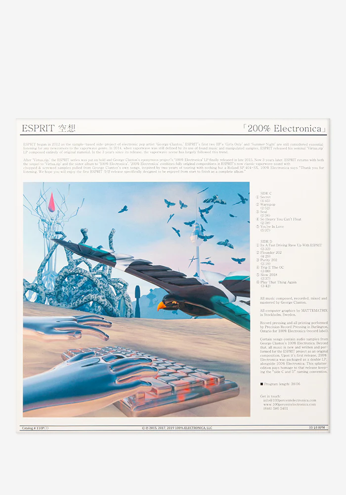 200% Electronica Exclusive LP With Autographed Trading Card - Image 3