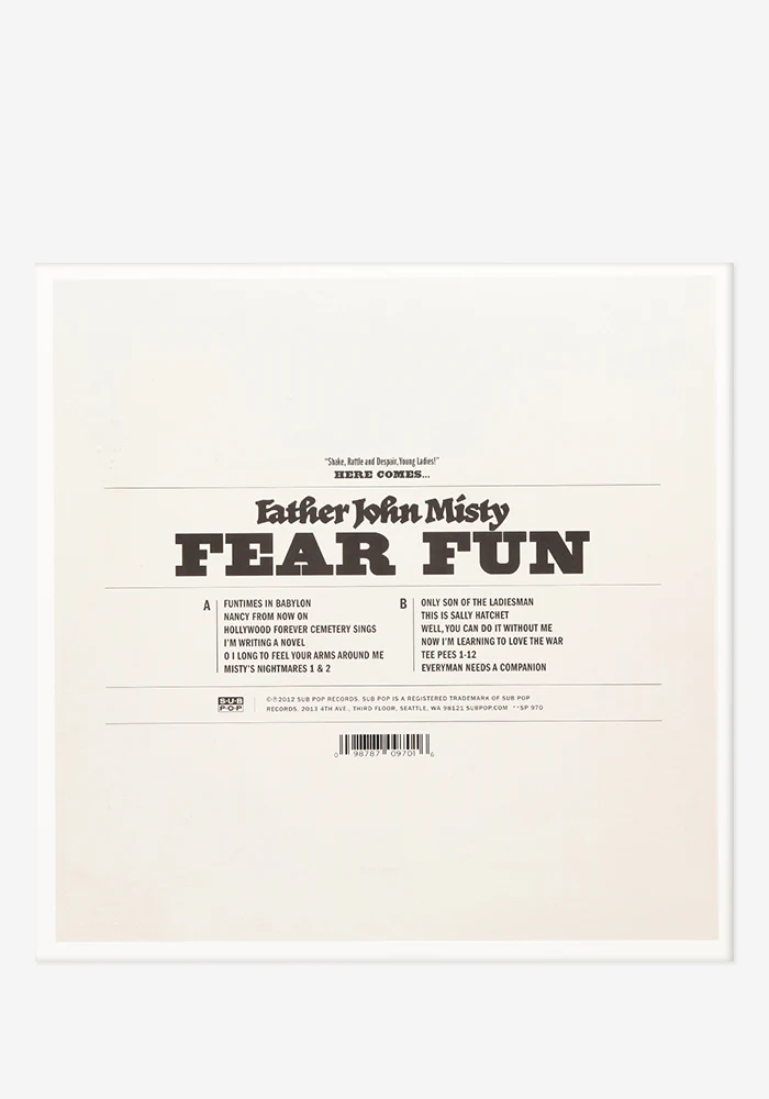 Fear Fun Exclusive LP (Clear) - Image 4