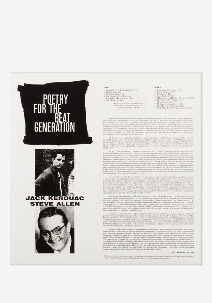 Poetry For The Beat Generation Exclusive LP - Image 3