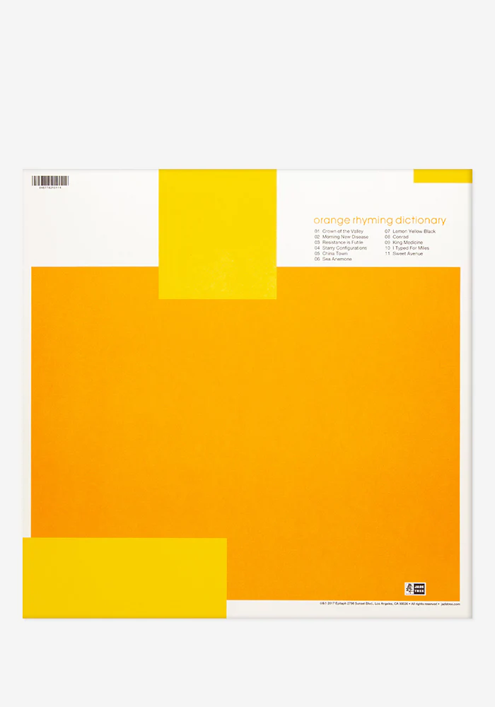 Orange Rhyming Dictionary Exclusive 2LP - Image 4