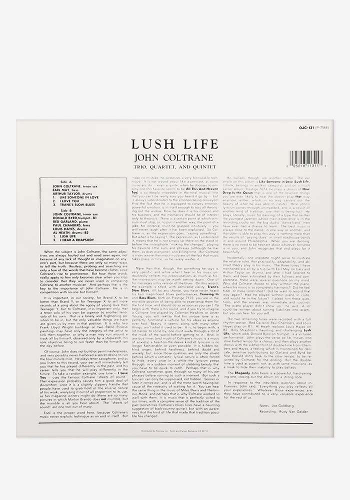 Lush Life Exclusive LP (Maroon) - Image 3