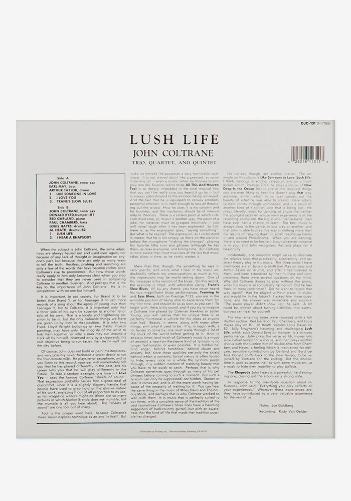 Lush Life Exclusive LP (Pink) - Image 3
