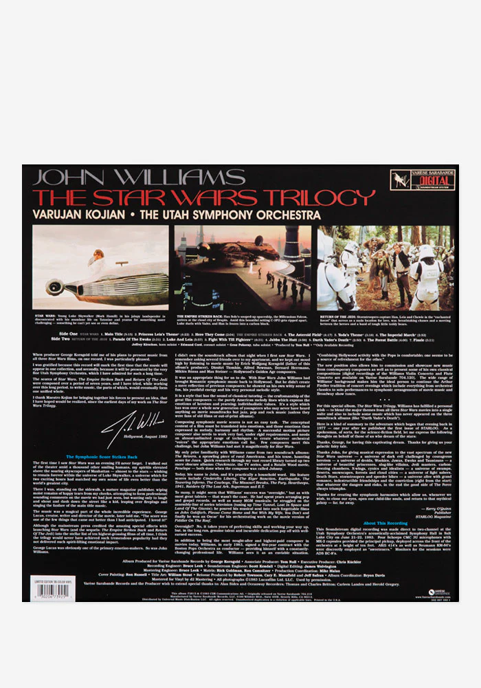 Soundtrack - The Star Wars Trilogy Exclusive LP (Lightsaber) - Image 3