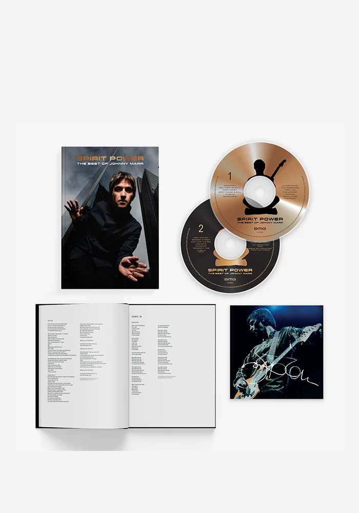 Spirit Power: The Best Of Johnny Marr Deluxe 2CD With Autographed Insert - Image 2