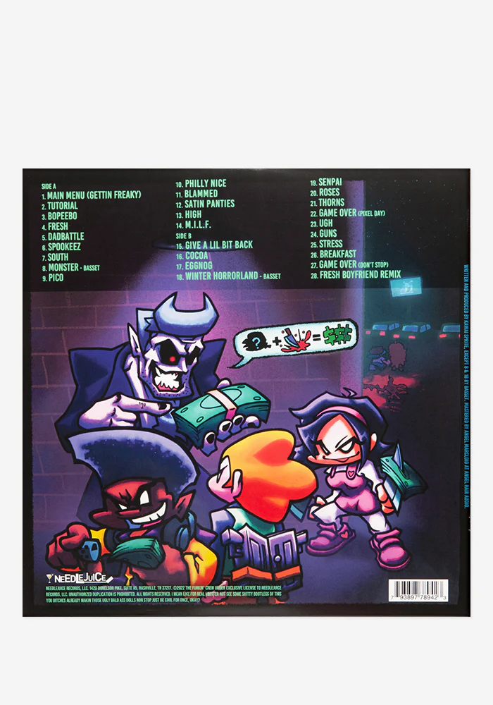 Soundtrack - Friday Night Funkin' Vol. 1 Exclusive LP (Winter Horror) - Image 3