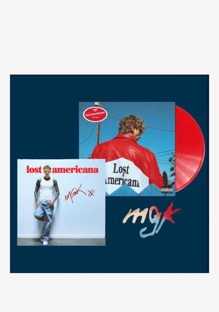Lost Americana LP - Indie Exclusive Red Vinyl (Autographed) - Image 2