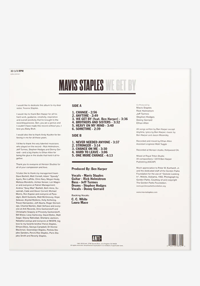 We Get By Exclusive LP - Image 3