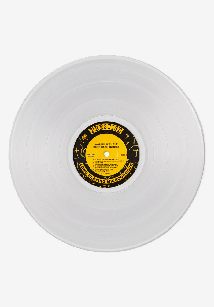 Workin' With The Miles Davis Quintet Exclusive LP (Clear) - Image 2