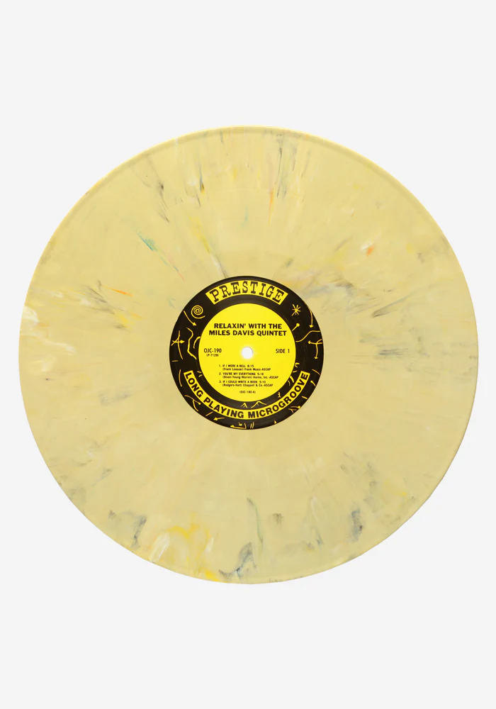 Relaxin' With The Miles Davis Quintet Exclusive LP (Yellow) - Image 2