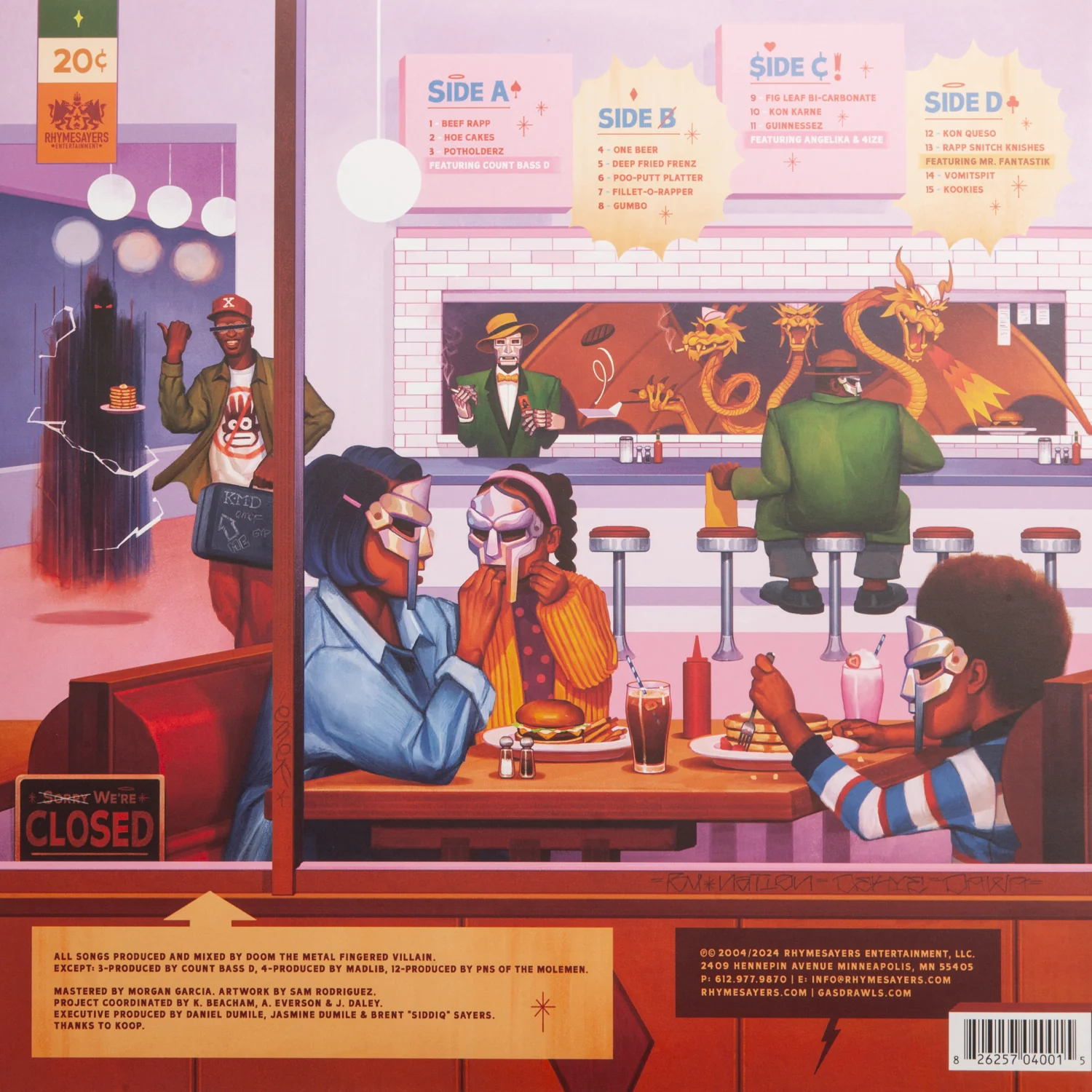 MM..Food Exclusive 2LP - 20th Anniversary Edition (Color) - Image 2
