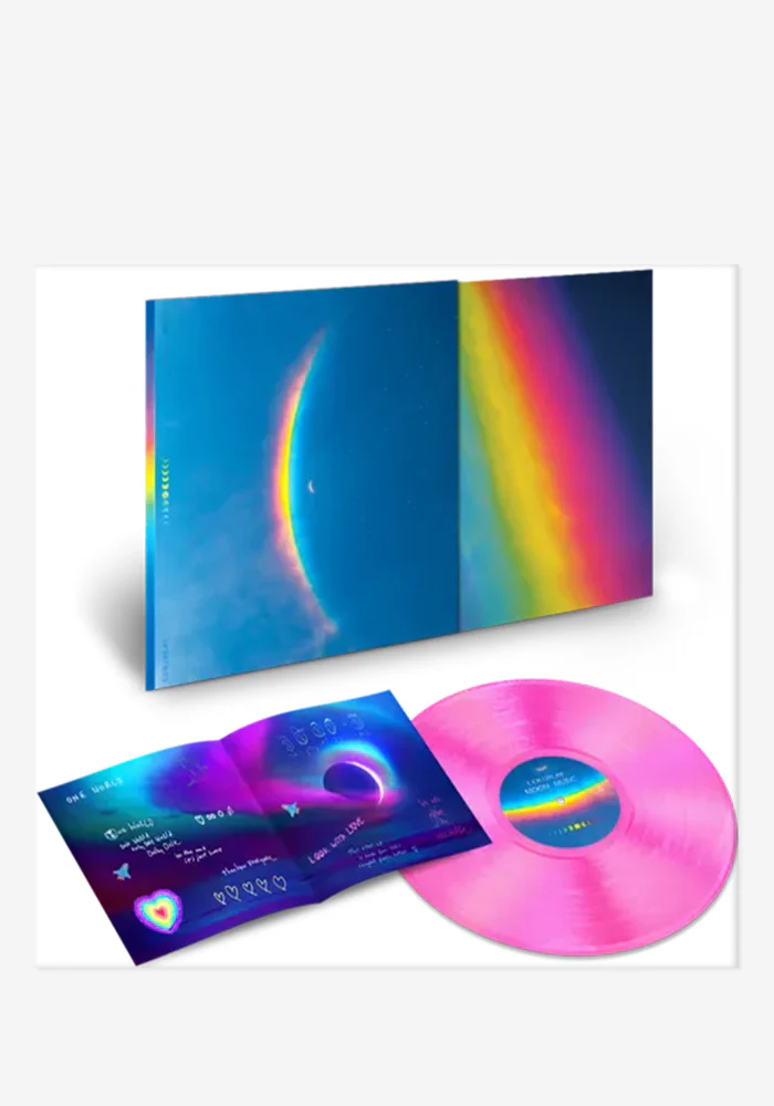 Moon Music LP - Pink Vinyl (Autographed) - Image 2