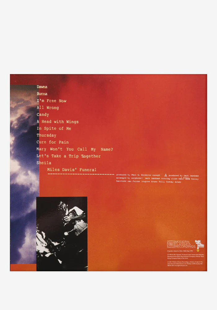Cure For Pain Exclusive LP (Clear) - Image 4