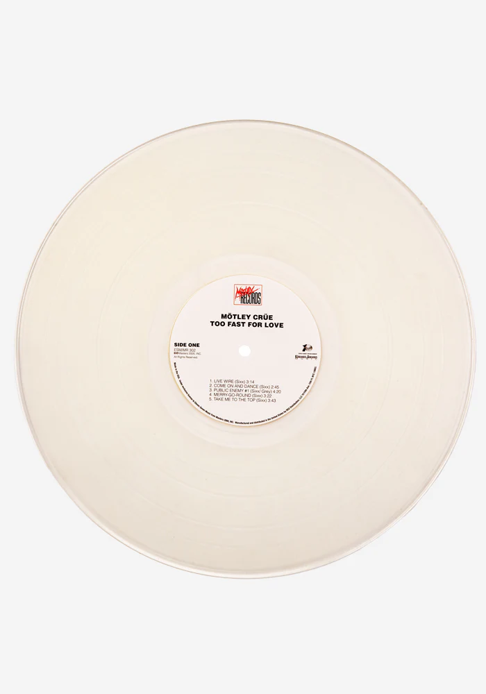 Too Fast For Love Exclusive LP - Image 2