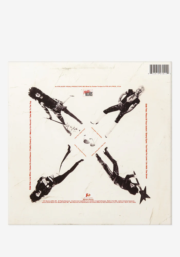 Too Fast For Love Exclusive LP (Ice) - Image 3