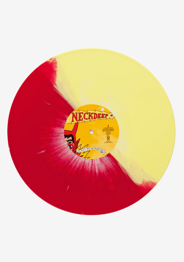Life's Not Out To Get You Exclusive LP (Red & Yellow) - Image 2
