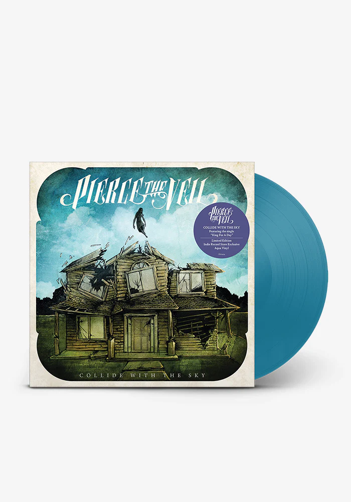 Collide With The Sky LP (Aqua) - Image 2