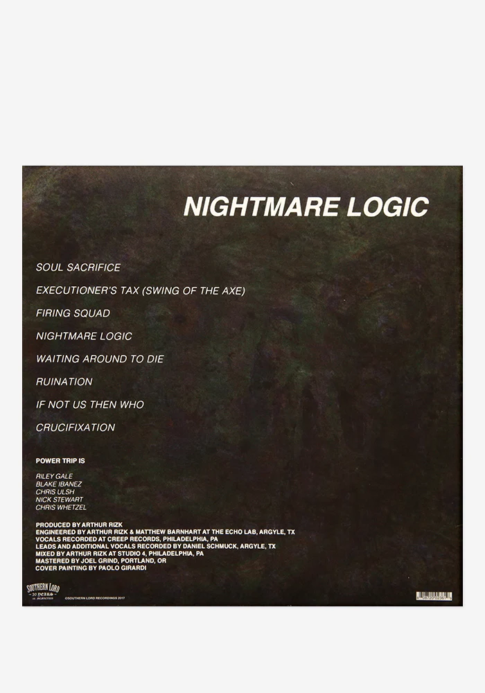 Nightmare Logic Exclusive LP - Image 3