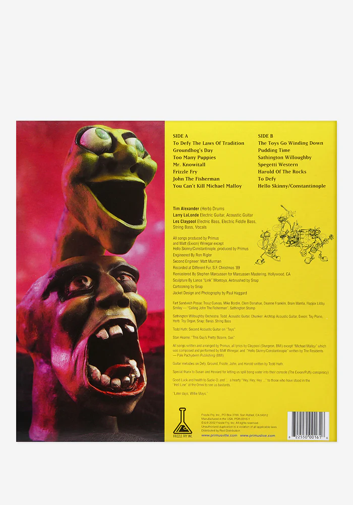 Frizzle Fry Exclusive LP (Yellow) - Image 3
