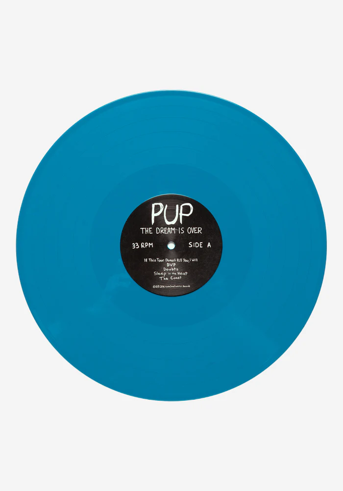 The Dream Is Over Exclusive LP (Aqua) - Image 2