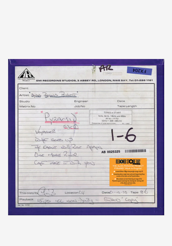 Pyramid 'work In Progress' (RSD Exclusive)