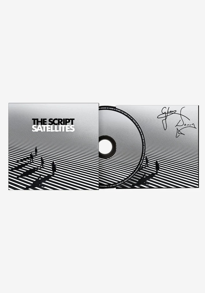 Satellites CD - Autographed - Image 2