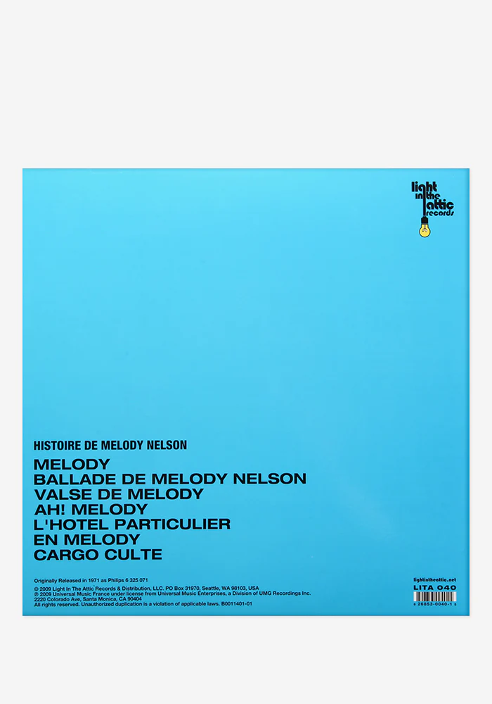 Histoire De Melody Nelson Exclusive LP - Image 4