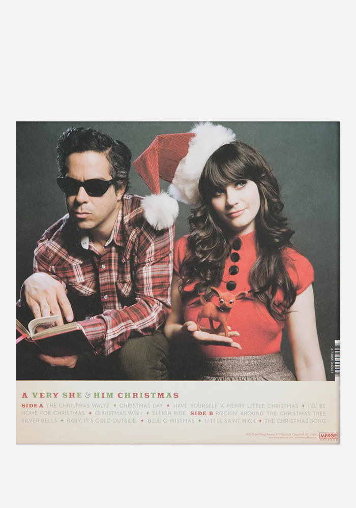A Very She & Him Christmas Exclusive LP - Image 3