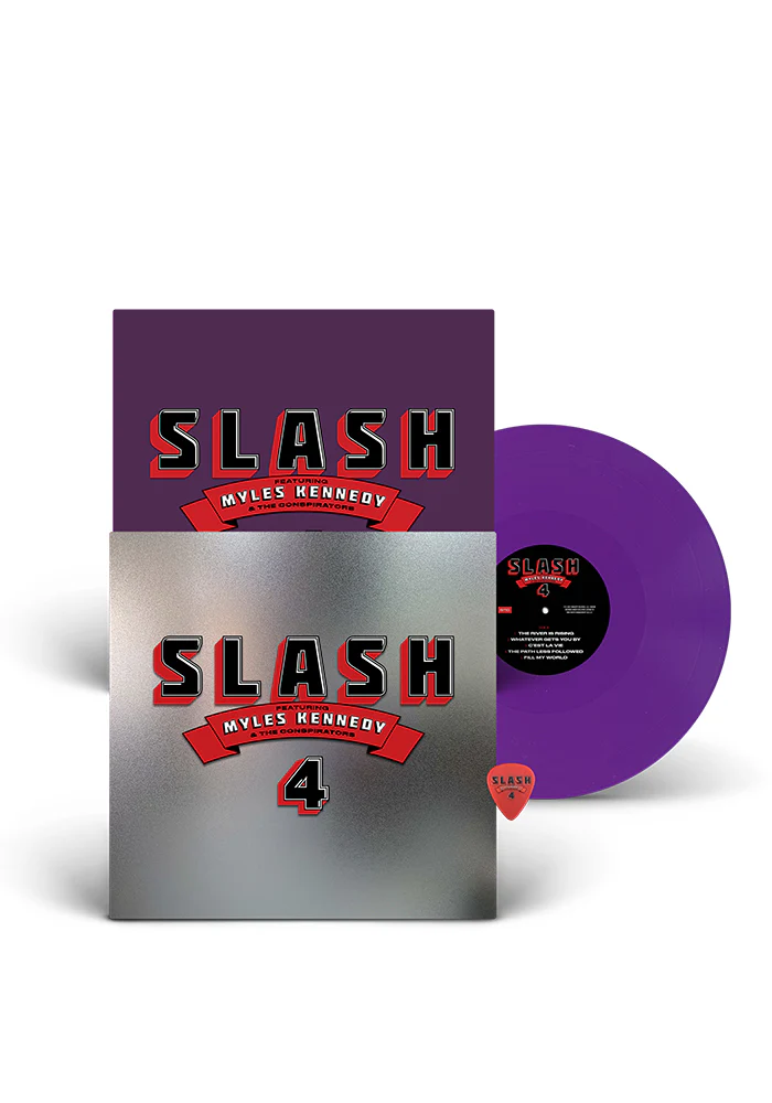 4 (feat. Myles Kennedy and The Conspirators) LP (Color) With Autographed Lithograph - Image 2
