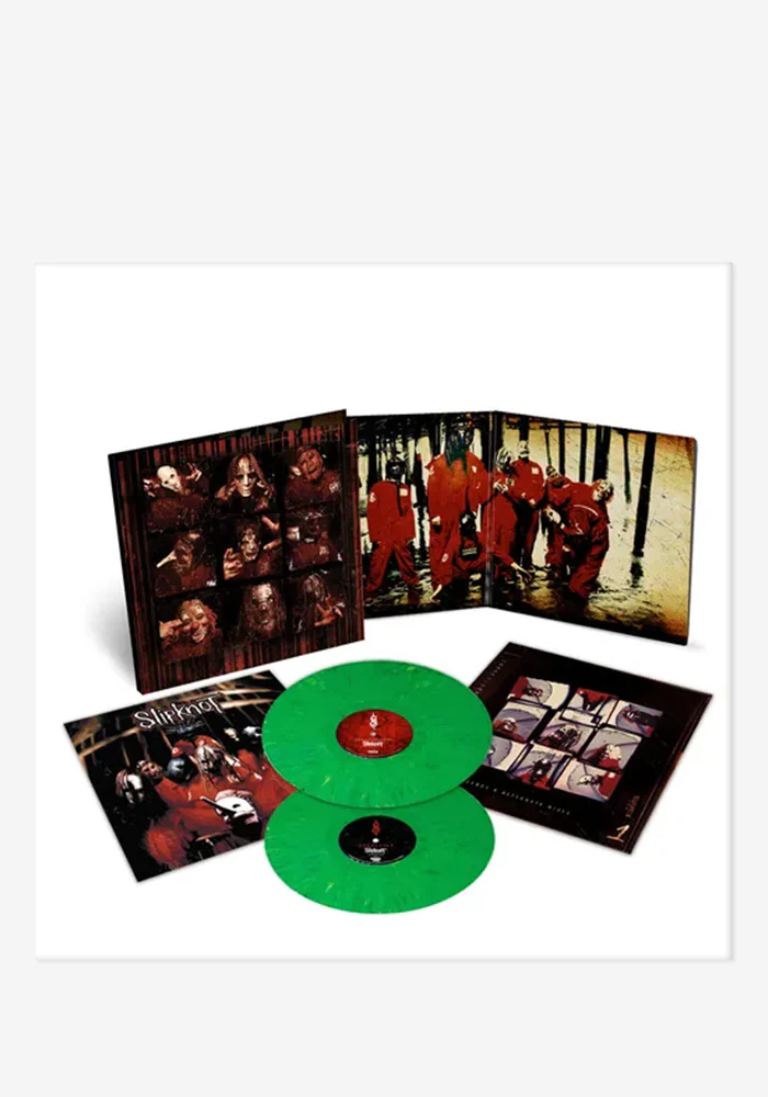 Slipknot 2LP - Anniversary Edition (Indie Exclusive Jade Vinyl) - Image 2